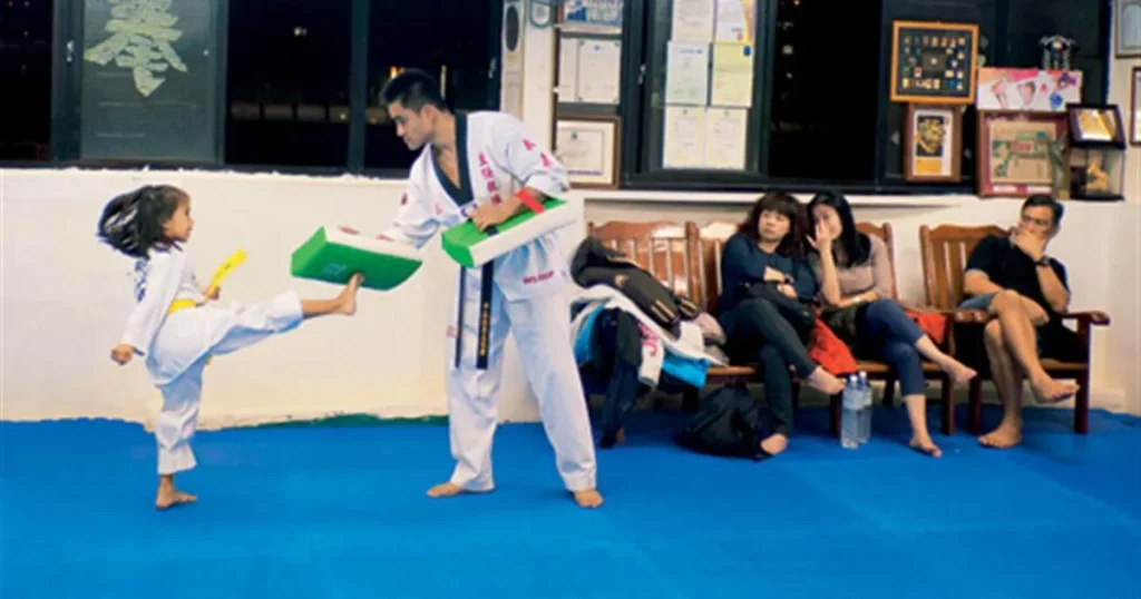 การเตรียมความพร้อมของนักเทควันโดไต้หวันก่อนการแข่งขันใหญ่